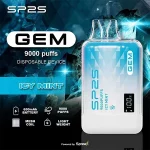 SP2S GEM 9000口一次性電子煙 冰涼薄荷