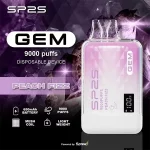 SP2S GEM 9000口一次性電子煙 蜜桃氣泡