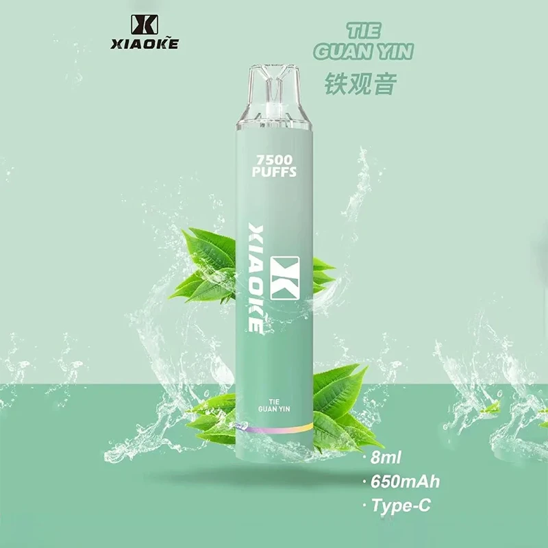 XIAOKE 7500口一次性電子煙 鐵觀音