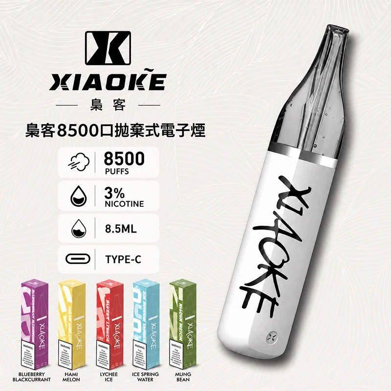 XIAOKE梟客拋棄式8500口