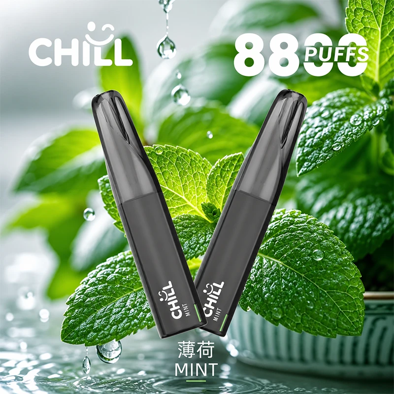 一次性電子煙 CHILL 8800口 鴨嘴獸 薄荷 口味