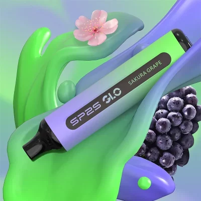 一次性電子煙 SP2S GLO 7000口 - 櫻花葡萄口味